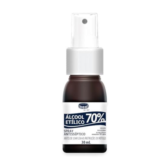 Imagem de Ideal álcool etilíco 70% spray antisséptico 30ml