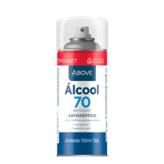 Imagem de Above alcool 70% antisséptico aerossol 100ml