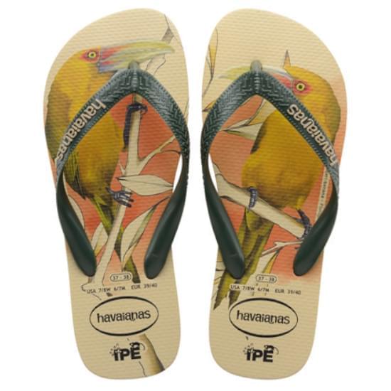 Imagem de Sandália havaianas masculino ipe areia/verde olive 37/38