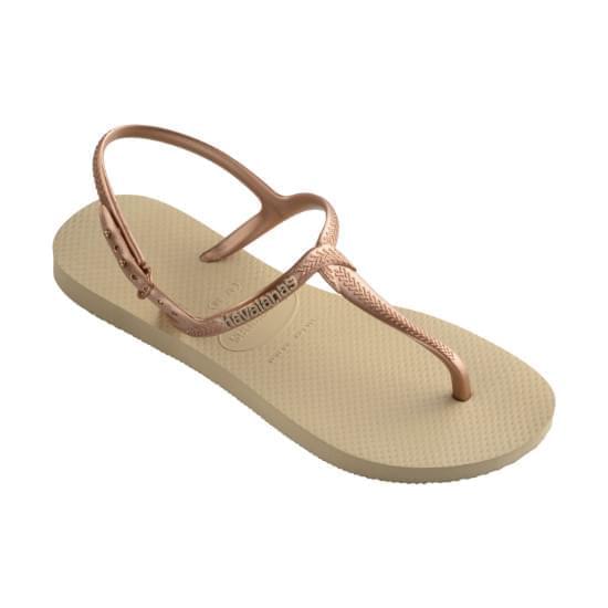 Imagem de Sandalia havaiana feminina twist areia 35/36