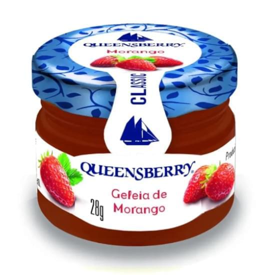 Imagem de Geleia queensberry classic morango vidro 28g