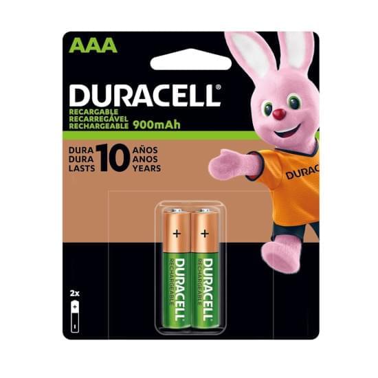 Imagem de Pilha duracell alcalina recarregável aaa palito | com 2 unidades