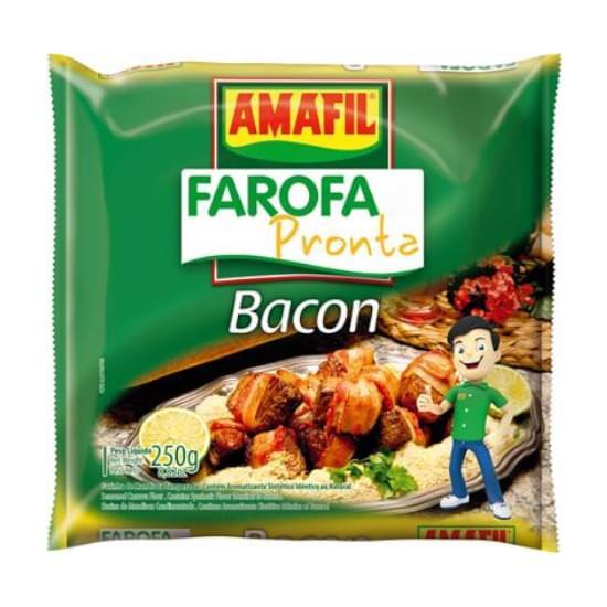 Imagem de Farofa pronta bacon amafil 250g