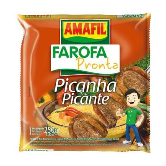 Imagem de Farofa pronta picanha picante amafil 250g