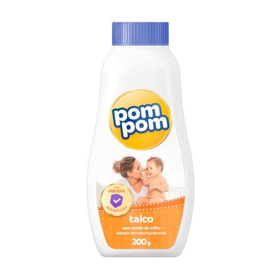 Imagem de Talco infantil pom pom 200g