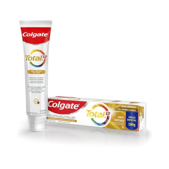 Imagem de Creme dental colgate total 12 anti tártaro 180g