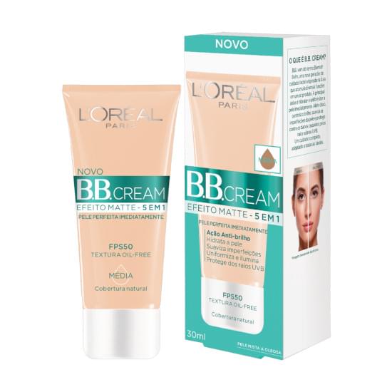 Imagem de Bb cream loréal média fps 20 30ml