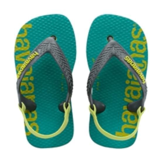 Imagem de Sandália havaianas baby logomania laranja begonia 20