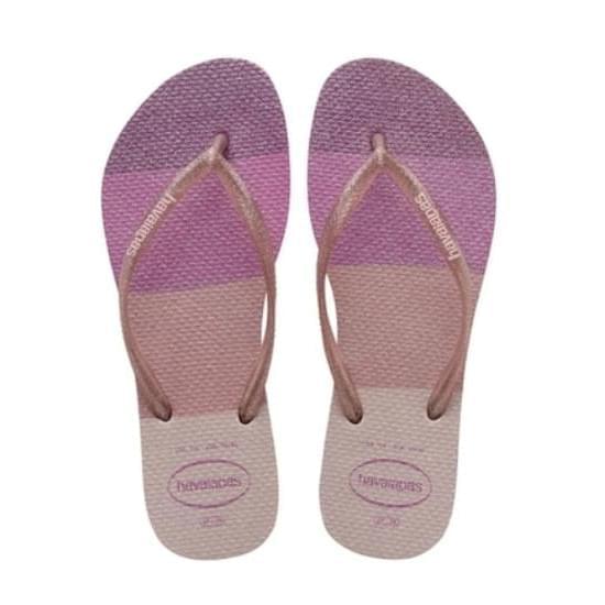 Imagem de Sandália havaianas feminina slim palette glow candy pink 35/36