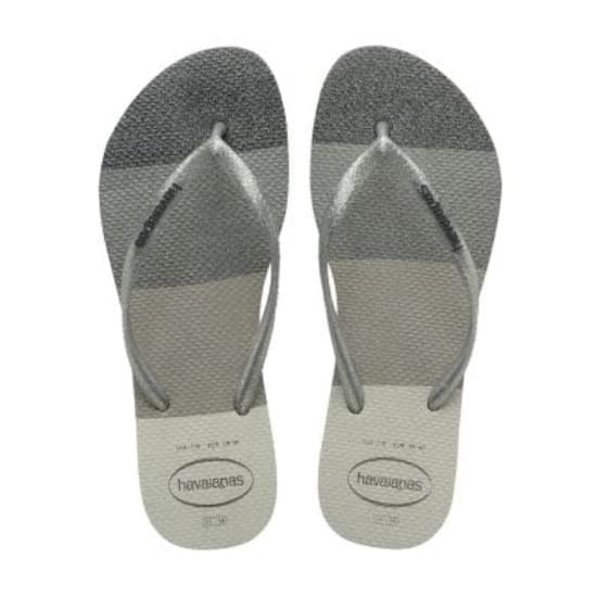 Imagem de Sandália havaianas feminina slim palette glow branco 33/34