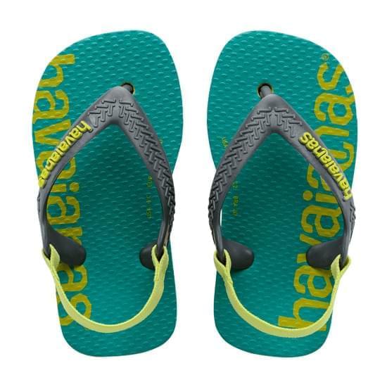 Imagem de Sandália havaianas baby logomania laranja begonia 22