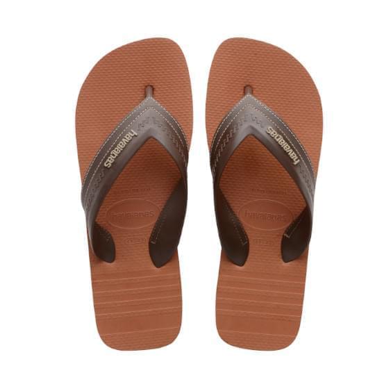 Imagem de Sandálias havaianas masculina hybrid be ferrugem 43/4