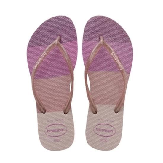 Imagem de Sandália havaianas feminina slim palette glow candy pink 39/40