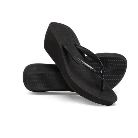 Imagem de Sandalia havaianas feminina high fashion preto/preto 36