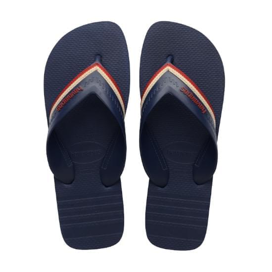 Imagem de Sandálias havaianas masculina hybrid free azul indigo 41/42