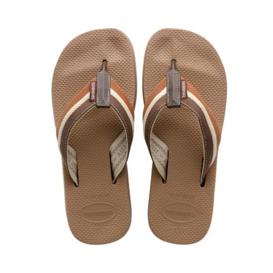 Imagem de Sandálias havaianas masculina urban way rose gold 39/40