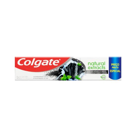 Imagem de Creme dental colgate natural extracts carvão ativado 140g