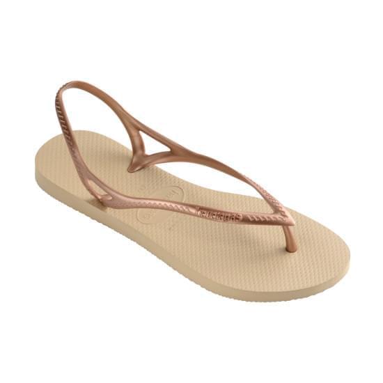 Imagem de Sandália havaianas feminina sunny ii areia 37/38