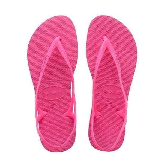 Imagem de Sandália havaianas feminina sunny ii rosa flux 39/40