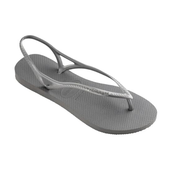 Imagem de Sandália havaianas feminina sunny ii cinza aço 33/34