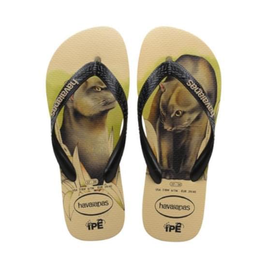 Imagem de Sandália havaianas masculino ipe areia/preto 35/36