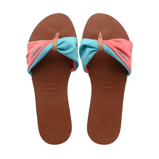 Imagem de Sandalias havaianas feminina you st trop col ferrugem 37/38