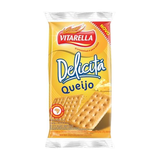 Imagem de Biscoito salgado vitarella delicita queijo 138g