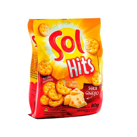 Imagem de Bisc sol hit 80g queijo