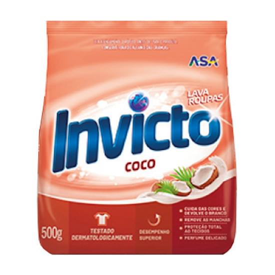 Imagem de Dt po invicto sc 500g coco m24