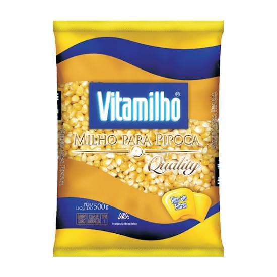 Imagem de Milho pipoca vitamilho 500g qualit m20