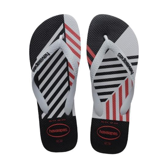 Imagem de Sandália havaianas masculino trend cinza gelo/cinza gelo/preto 35/36