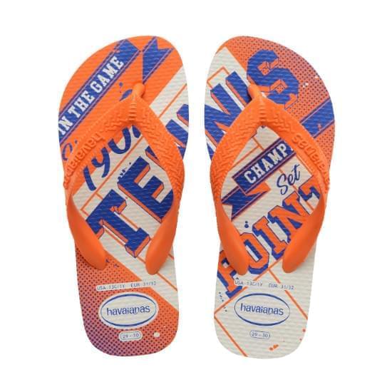 Imagem de Sandália havaianas infantil kids athletic branco 35/36