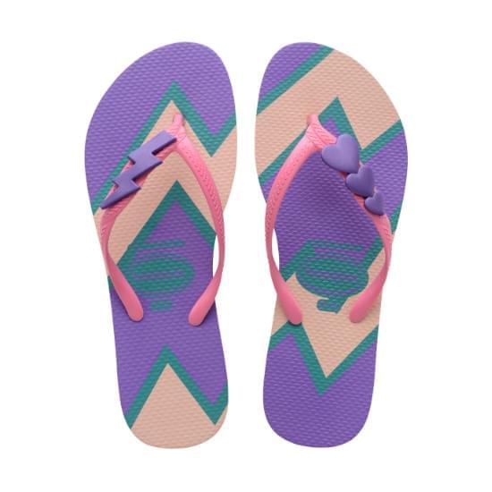 Imagem de Sandália havaianas feminina fantasia pop rosa ballet 33/34