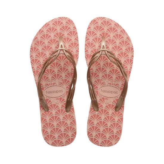 Imagem de Sandália havaianas feminina flash sweet royal rosa ballet 37/38