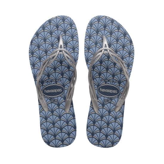 Imagem de Sandália havaianas feminina flash sweet royal azul indigo 33/34