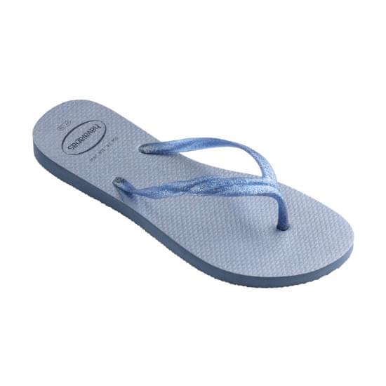 Imagem de Sandália havaianas feminina fantasia gloss azul indigo 35/36