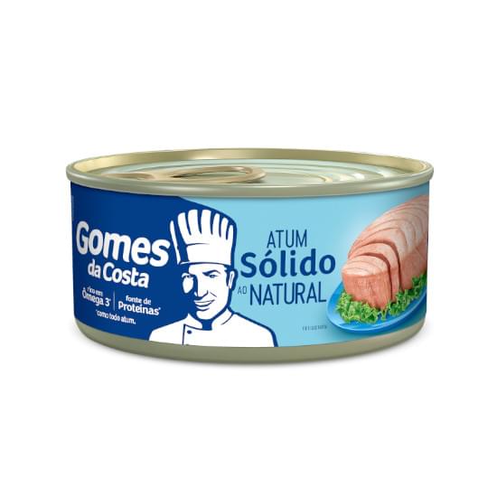 Imagem de Atum sólido ao natural gomes da costa 170g