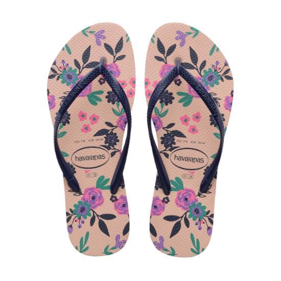 Imagem de Sandália havaianas feminina slim romance rosa ballet 33/34