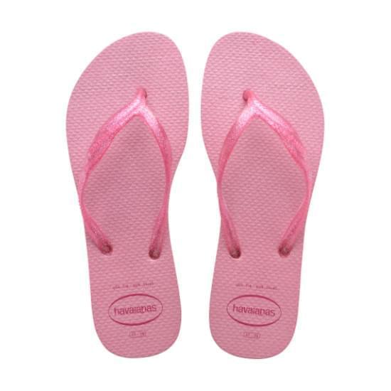 Imagem de Sandália havaianas feminina fantasia gloss rosa cristal 35/36