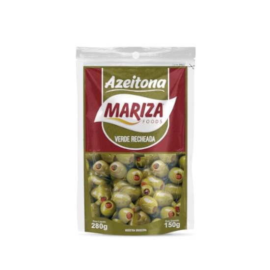 Imagem de Mariza azeitona verde recheada 150g