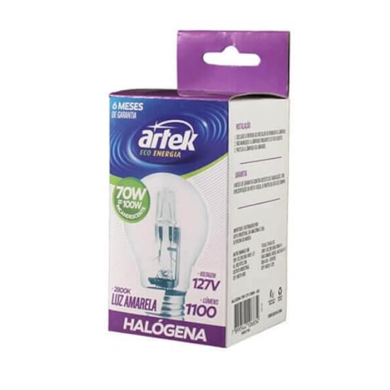 Imagem de Lamp halogena artek 70w amarela 127v