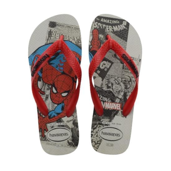 Imagem de Sandália havaianas masculina top marvel classic preto 27/28