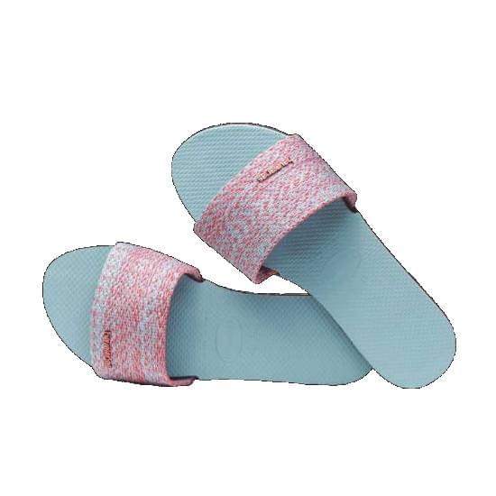 Imagem de Sandália havaianas feminina you malta azul water 35/36