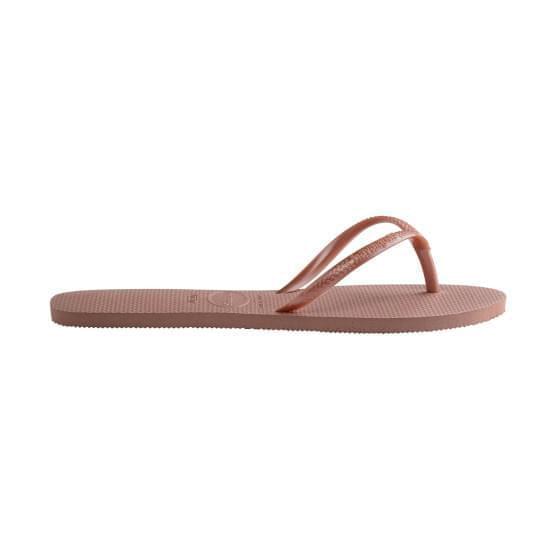 Imagem de Sandalia havaiana feminina flat rosa crocus 41/42