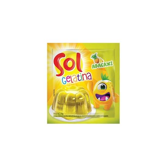 Imagem de Gelatina sol 15x25g abacaxi