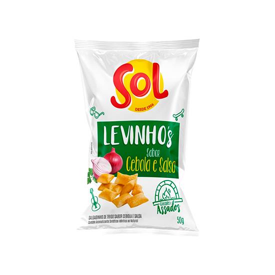 Imagem de Salgadinho levinhos 50g cebola e salsa