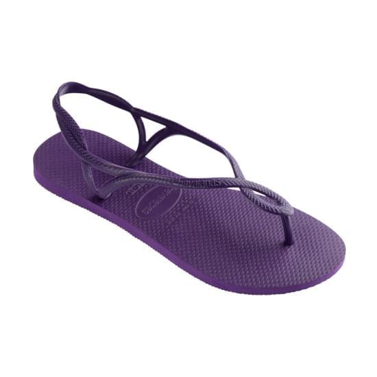 Imagem de Sandalia havaianas feminina luna roxo new 33/34