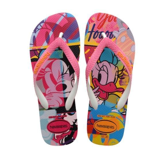 Imagem de Sandália havaianas masculina disney stylish rosa macaron 35/36