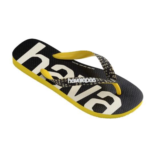 Imagem de Sandália havaianas unissex lgmania midtech amarelo citrico 35/36