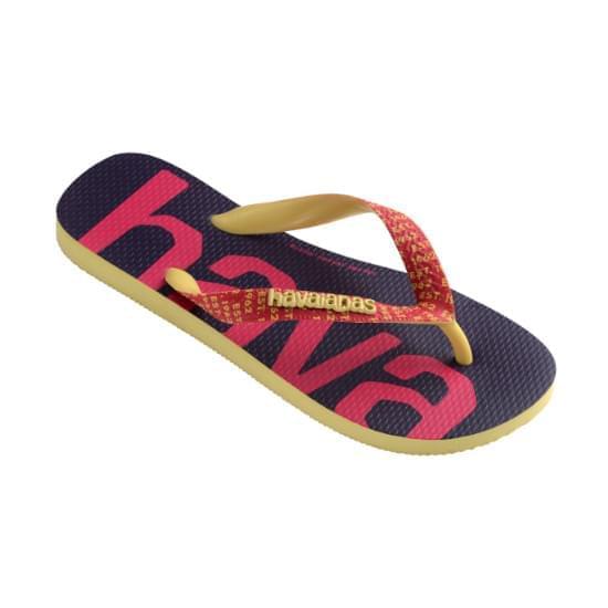 Imagem de Sandália havaianas unissex lgmania midtech amarelo limao 37/38